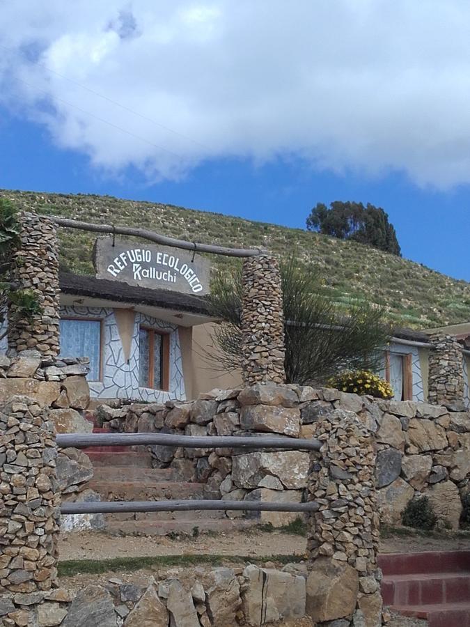 Refugio Ecologico Kalluchi Comunidad Yumani المظهر الخارجي الصورة